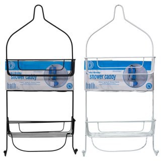 ESTANTE ORGANIZADOR PARA BAÑO DE 2 NIVELES RESISTENTE Y ELEGANTE LUXURY CHROME 2 COLORES