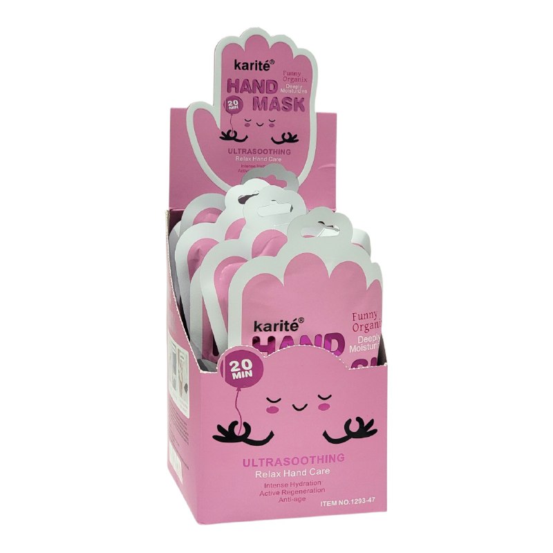 MASCARILLA PARA MANOS RELAJANTE E HIDRATANTE KARITE 1 PAR