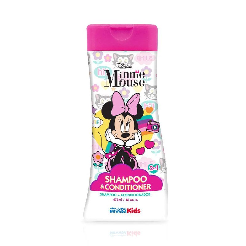 SHAMPOO Y ACONDICIONADOR MINNIE MOUSE NEVADA KIDS 473ML