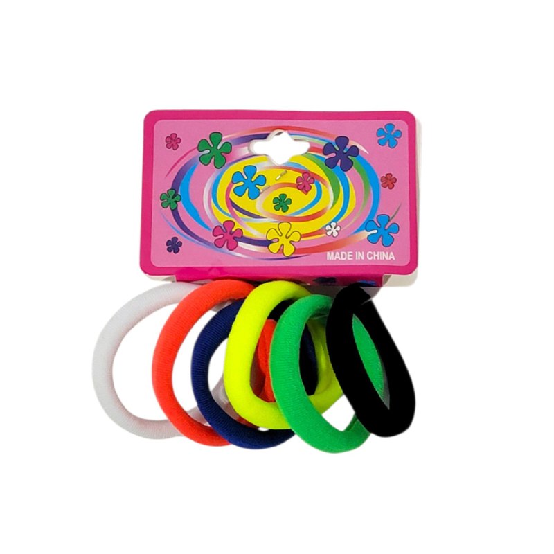 COLAS PARA EL CABELLO GRANDES COLORES VIBRANTES EN PAQUETE DE 12UND