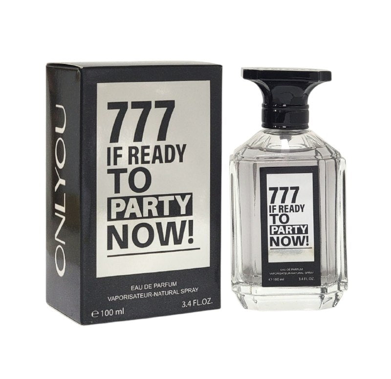 777 IF READY TO PARTY NOW MYSTICAL EDP 100ML (H) (AROMA SIMILAR CAROLINA HERRERA 212 VIP)