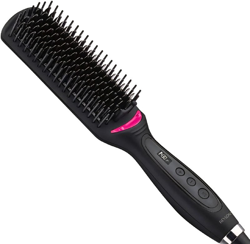CEPILLO SECADOR DE CABELLO DE ALISADO Y BRILLO EN UN SOLO PASO SIN FRIZZ REVLON
