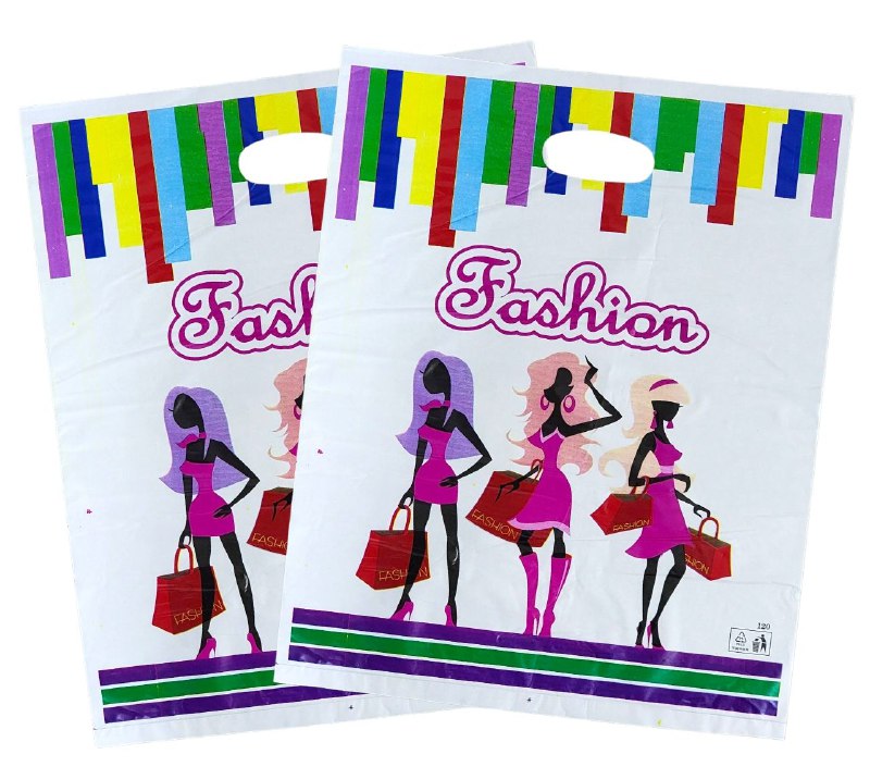 BOLSA DE REGALO PLASTICA EXTRA GRANDE 35X45CM, PAQUETE 100UND