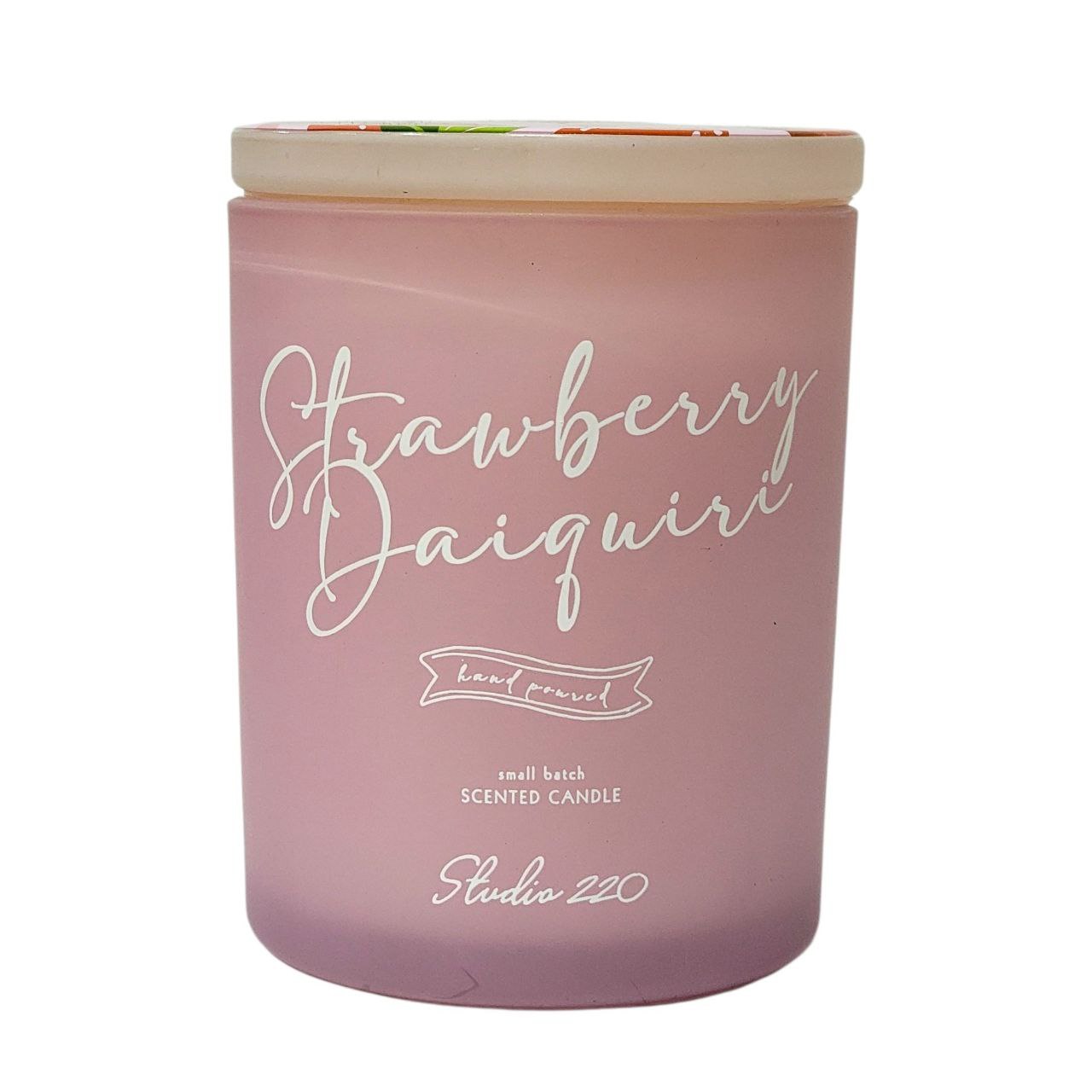 VELA AROMATICA STUDIO 220 STRAWBERRY DAIQUIRI 425G