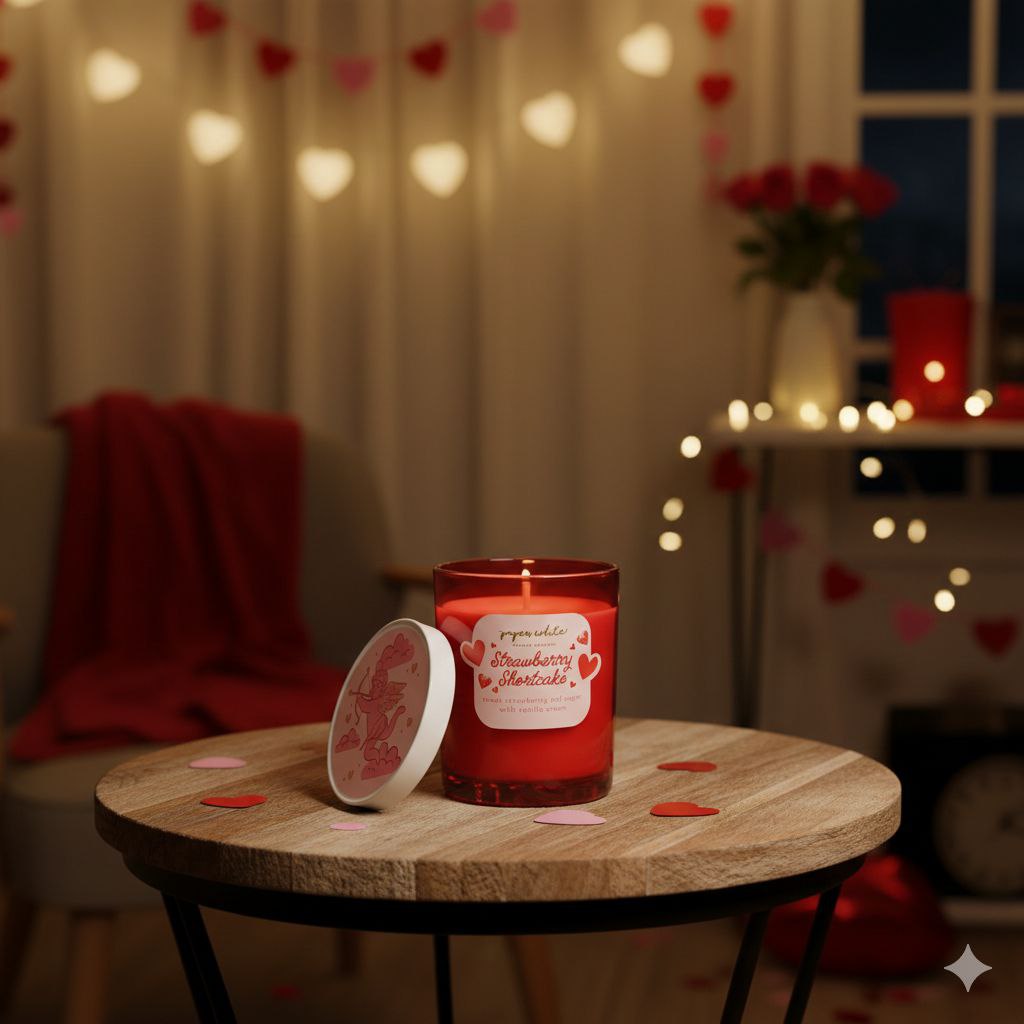 VELA AROMATICA PAPER WHITE STRAWBERRY SHORTCAKE 431G