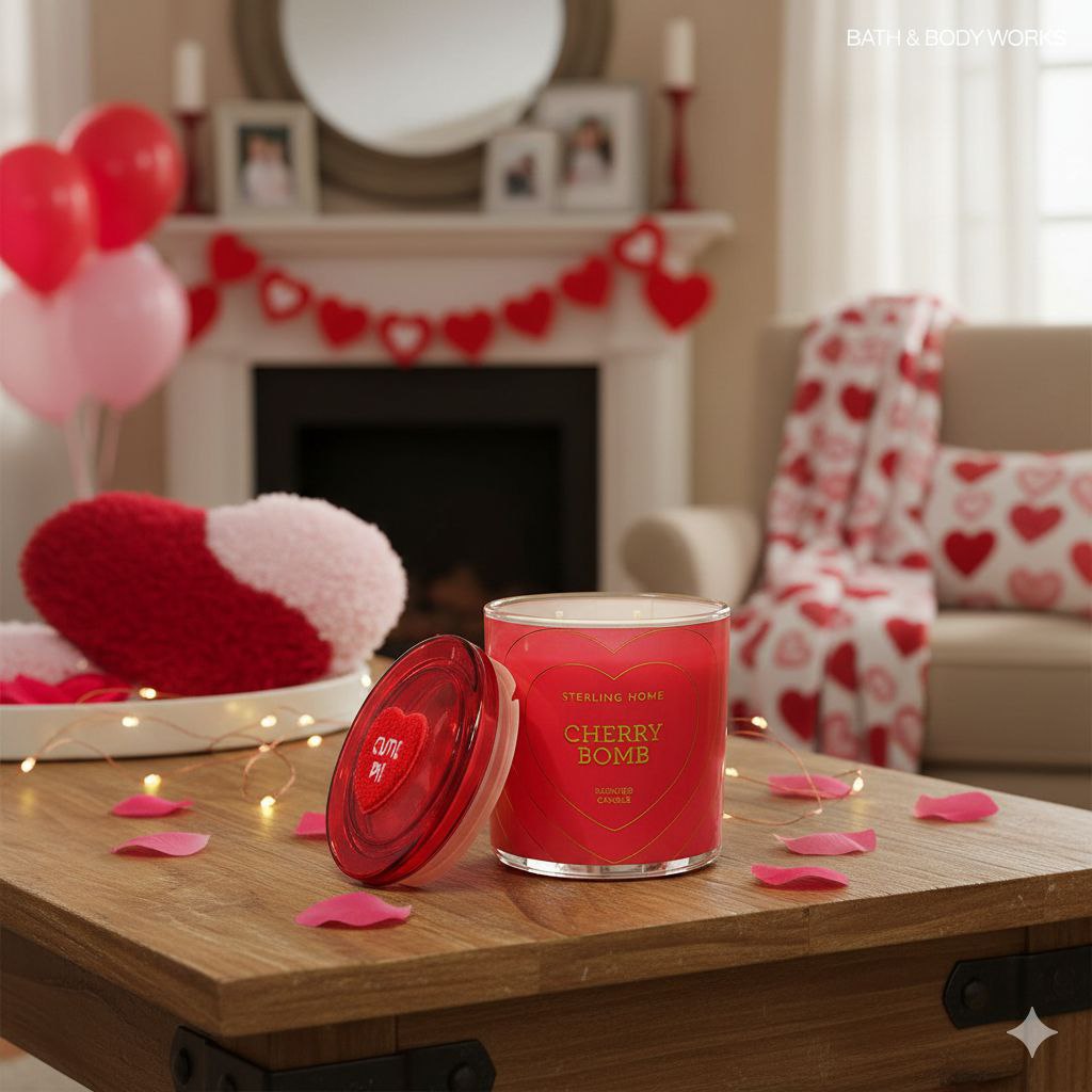 VELA AROMATICA STERLING HOME CHERRY BOMB 397G