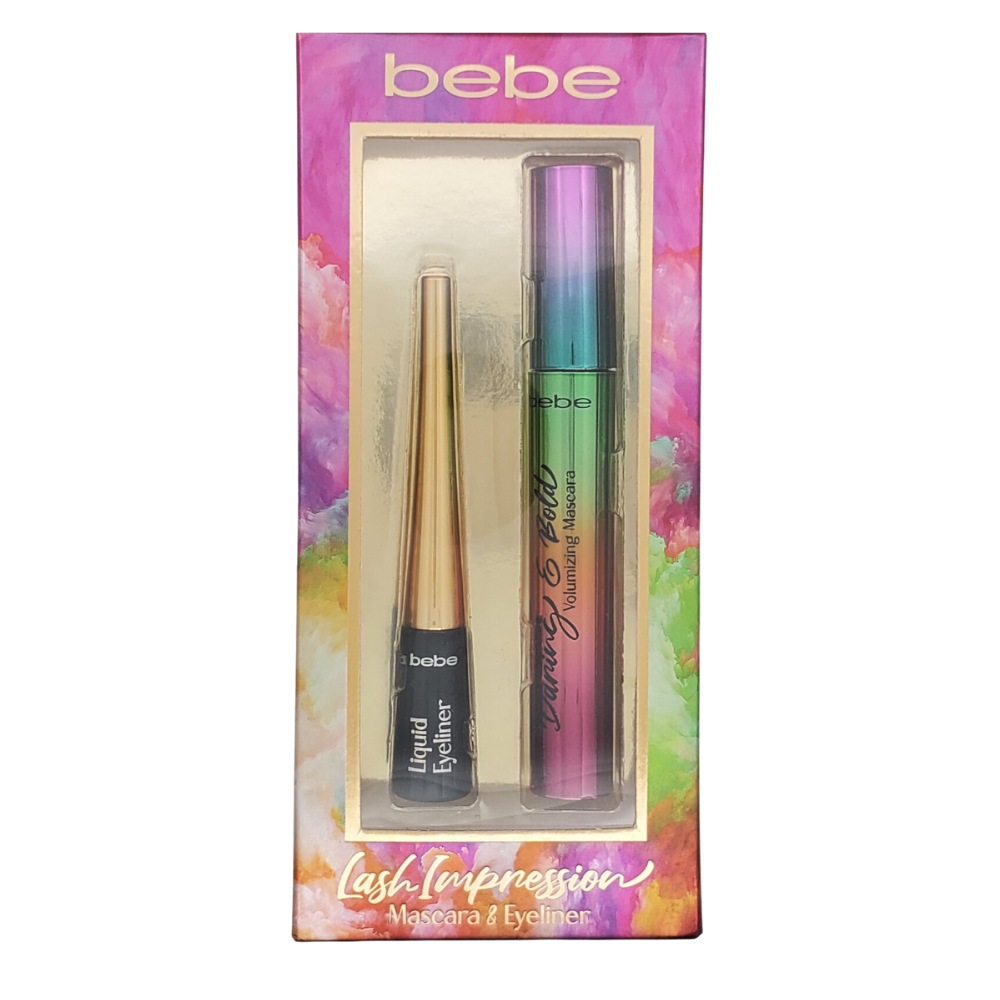 MASCARA Y DELINEADOR  BEBE ORIGINAL LASH IMPRESSION