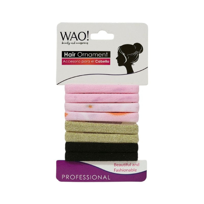 COLAS PARA EL CABELLO EN SET DE 8UND DE SUJECION FIRME TODO EL DIA WAO