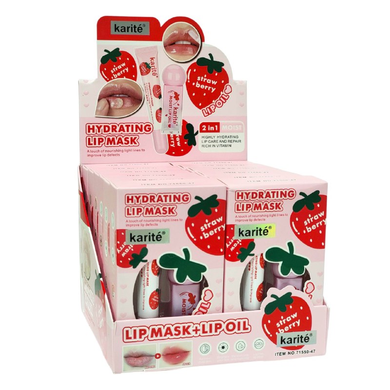 BRILLO LABIAL LIP HIDRATANTE 2 EN 1 DE REPARACION KARITE 1.1G+3ML KARITE