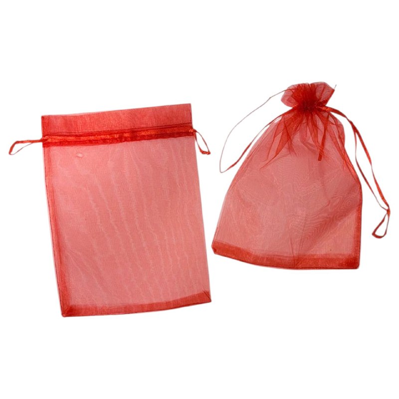 BOLSA ORGANIZADORA PARA REGALOS DE JOYERIA, BOLSA DE BODA, DULCES, PERLAS AMOTATIZANTES, ETC MEDIDA 17X23CM, PAQUETE DE 10UND