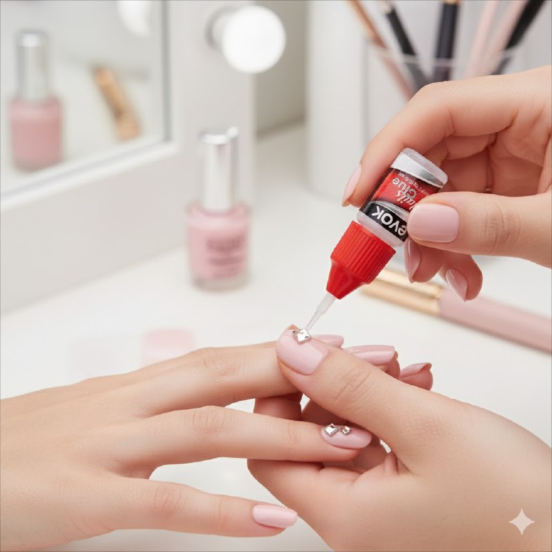 PEGAMENTO PARA UÑAS POSTIZAS DE SECADO RAPIDO EN 15 SEGUNDOS EVOK NAILS GLUYE 3G