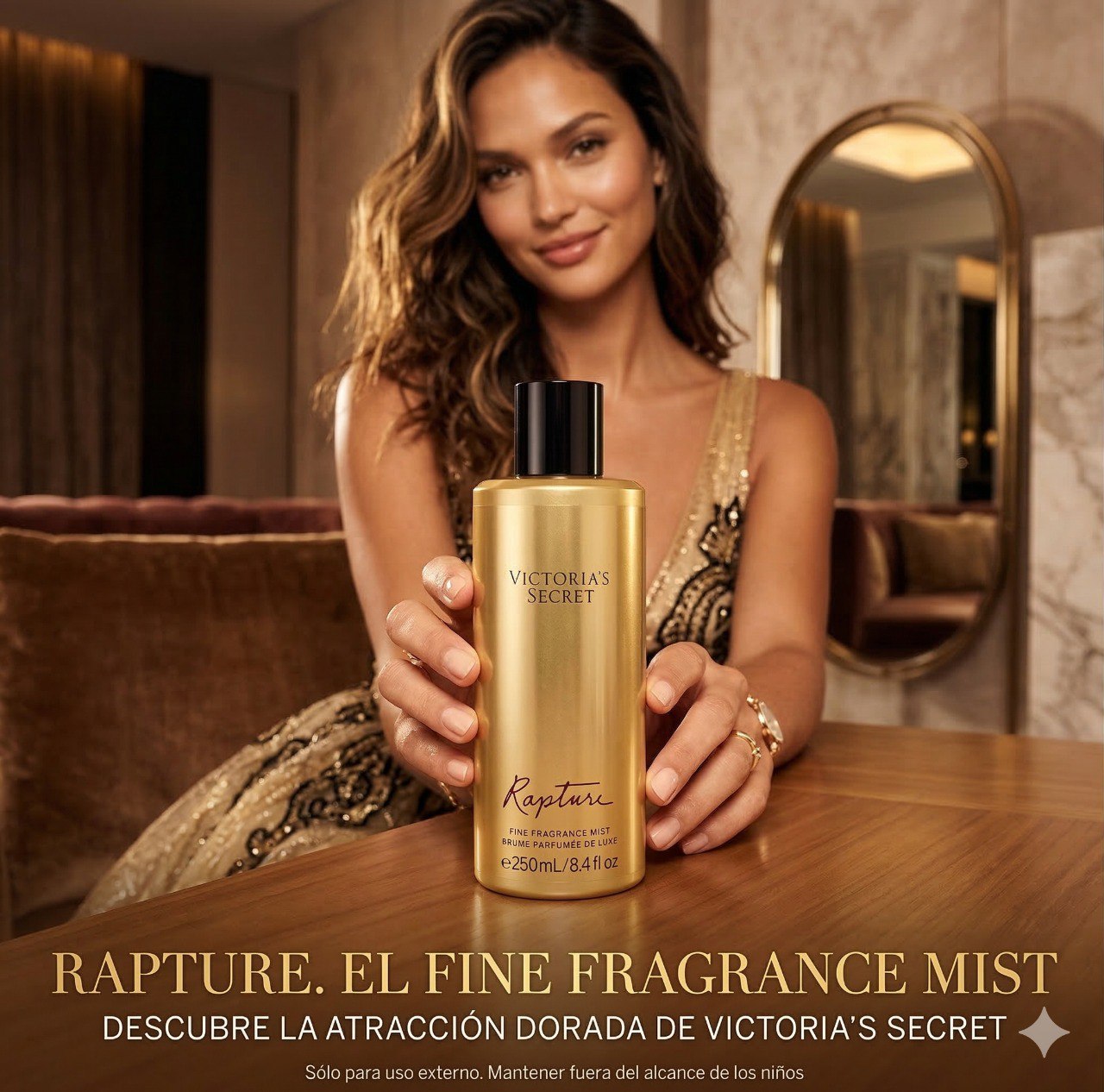 VICTORIAS SECRET SPLASH RAPTURE 250ML (M)