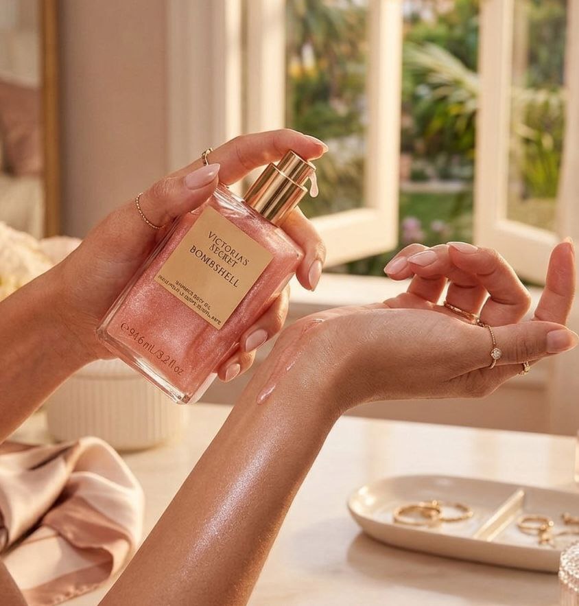 VICTORIAS SECRET ACEITE CORPORAL BOMBSHELL SHIMMER 94.6ML (M)