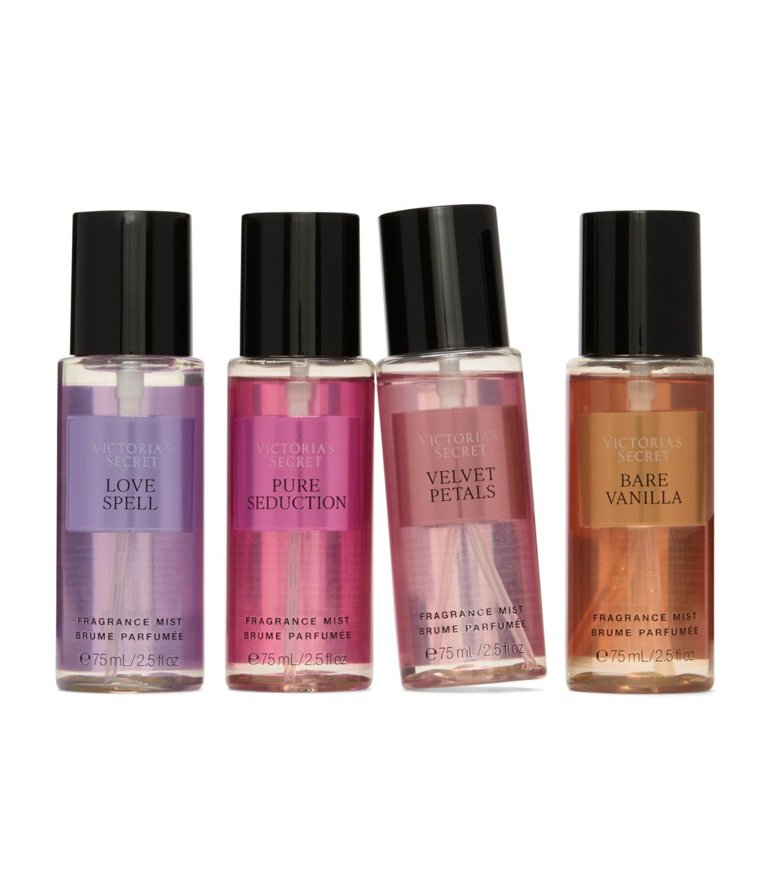 SET DE SPLASH MINI 4PCS VICTORIAS SECRET 75MLX4