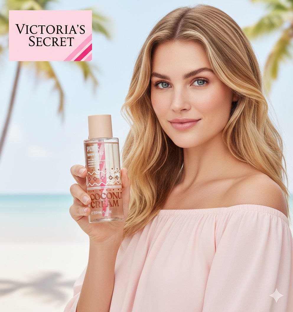 VICTORIAS SECRET BODY MIST COCONUT CREAM 250ML (M)