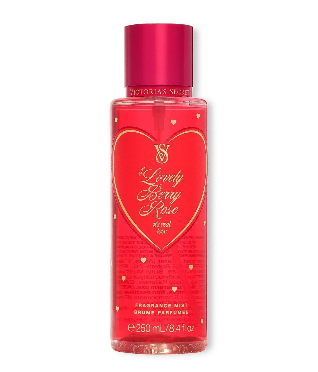 VICTORIAS SECRET SPLASH LOVELY BERRY ROSE 250ML (M)