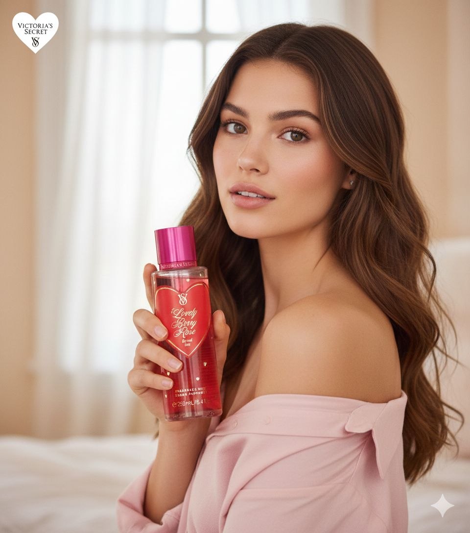 VICTORIAS SECRET SPLASH LOVELY BERRY ROSE 250ML (M)