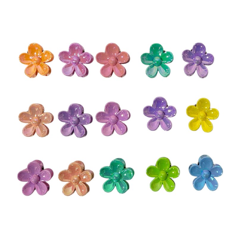 GANCHO PARA EL CABELLO DE FLOR, PINZAS FUERTES EN PAQUETE DE 30UND 2.5CM