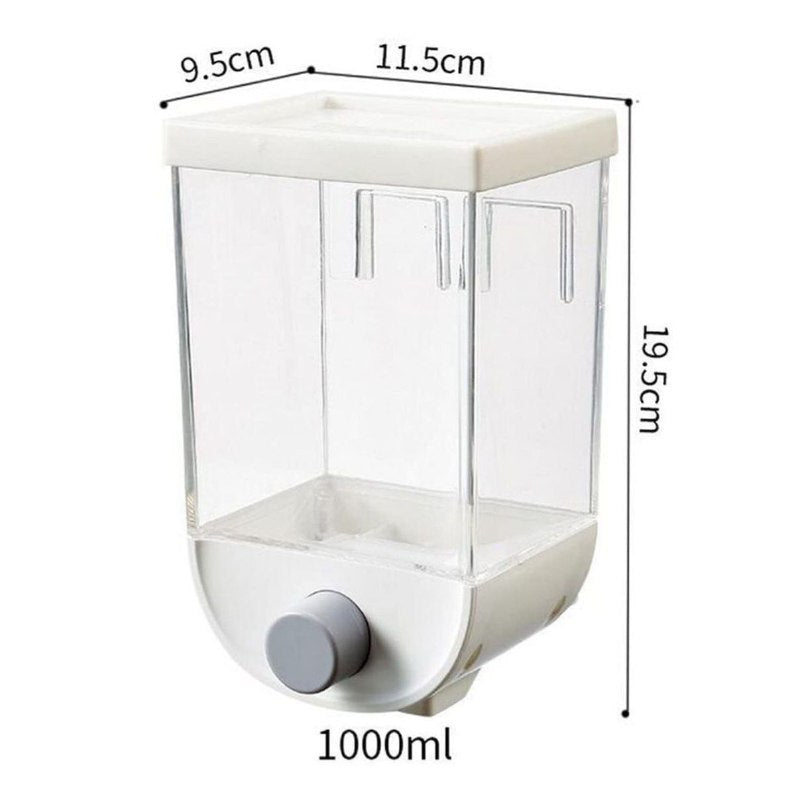 ALMACENADOR DISPENSADOR DE ALIMENTOS SECOS, CEREALES, PRESERVA FRESCURA FRESH EASY 1KG