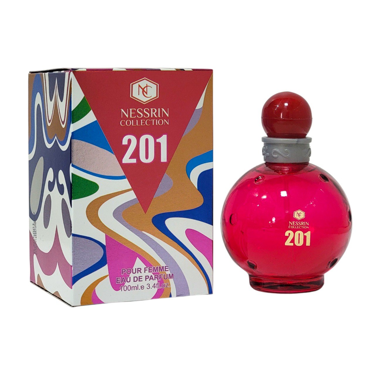 NESSRIN COLLECTION 201 EDP 100ML (M) (AROMA SIMILAR BRITNEY SPEARS FANTASY)