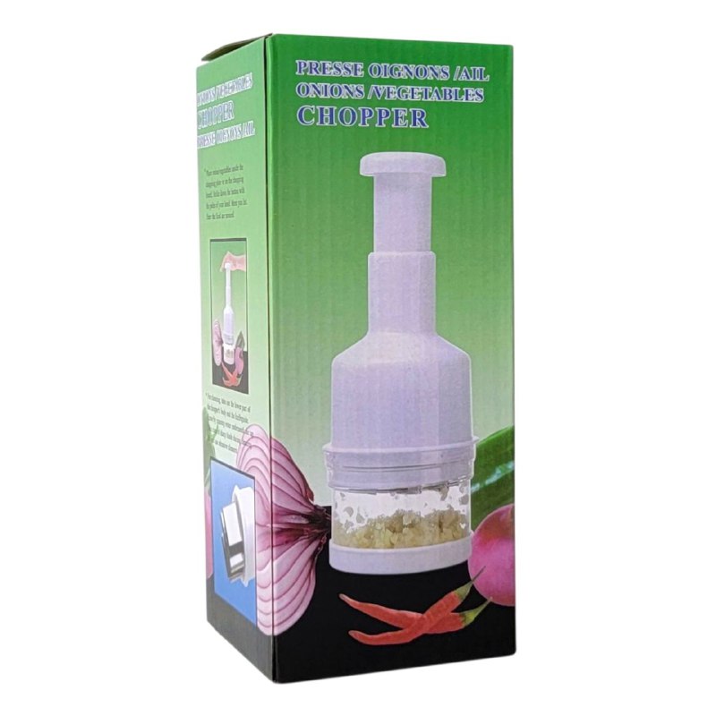 MAQUINA TRITURADOR MULTIFUNCIONAL MANUAL DE ALIMENTOS ACERO INOXIDABLE COLOR BLANCO