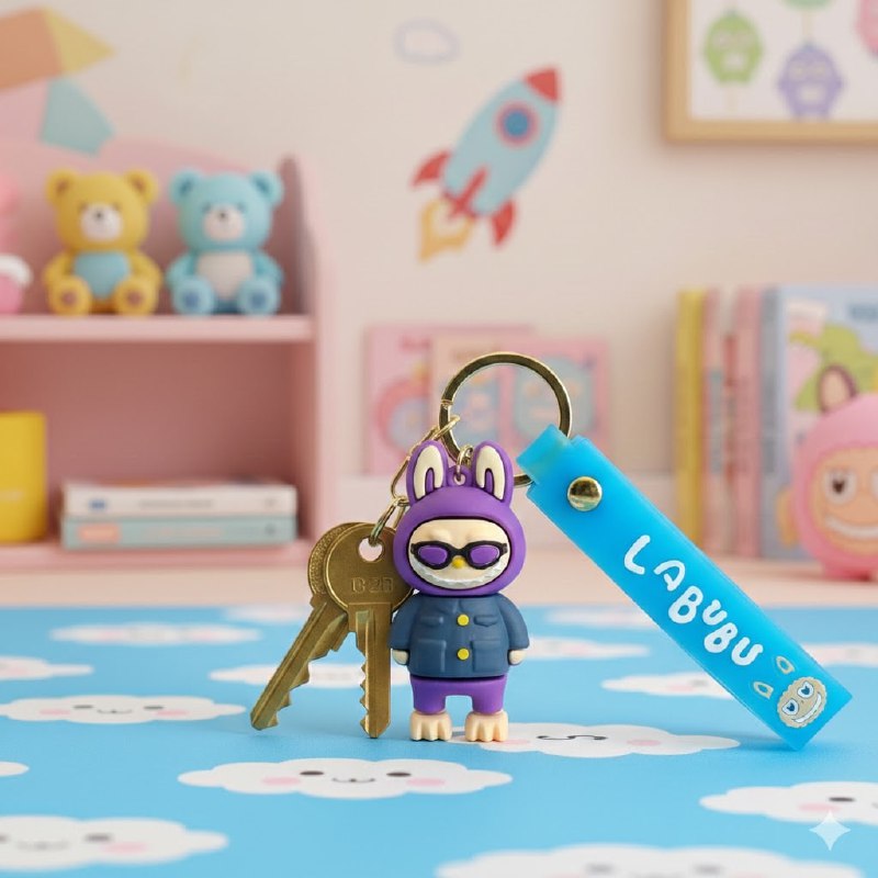 LLAVEROS DE LABUBU, 6 ESTILOS DISPONIBLES