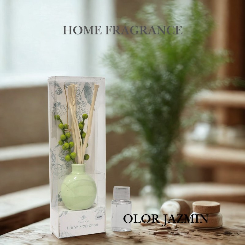 AMBIENTADOR AROMATIZANTE DIFUSOR DE VARILLAS PARA EL HOGAR DE AROMA CONTINUO SIN HUMO NI GOTEO, 5 AROMAS REED DIFFUSER