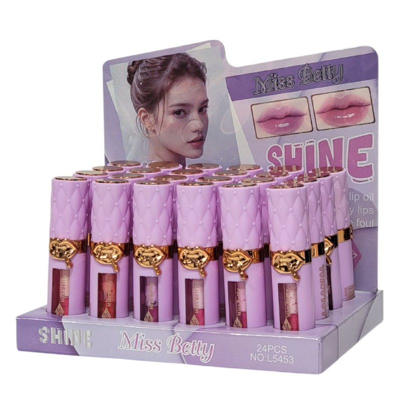 BRILLO LABIAL  MISS SHINE 8G (DUPE DE CHARLOTTE) CON UN TOQUE DE ACEITE LABIAL, LABIOS SUAVES, BRILLANTES Y HERMOSOS