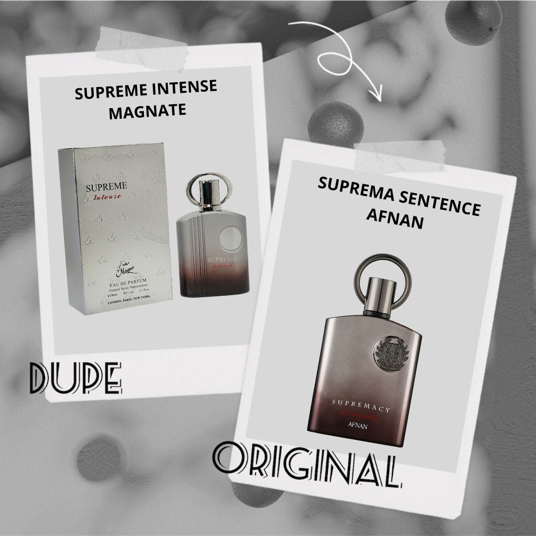 MAGNATE SUPREME INTENSE EDP 100ML (H) (AROMA SIMILAR AFNAN SUPREMA SENTENCE)
