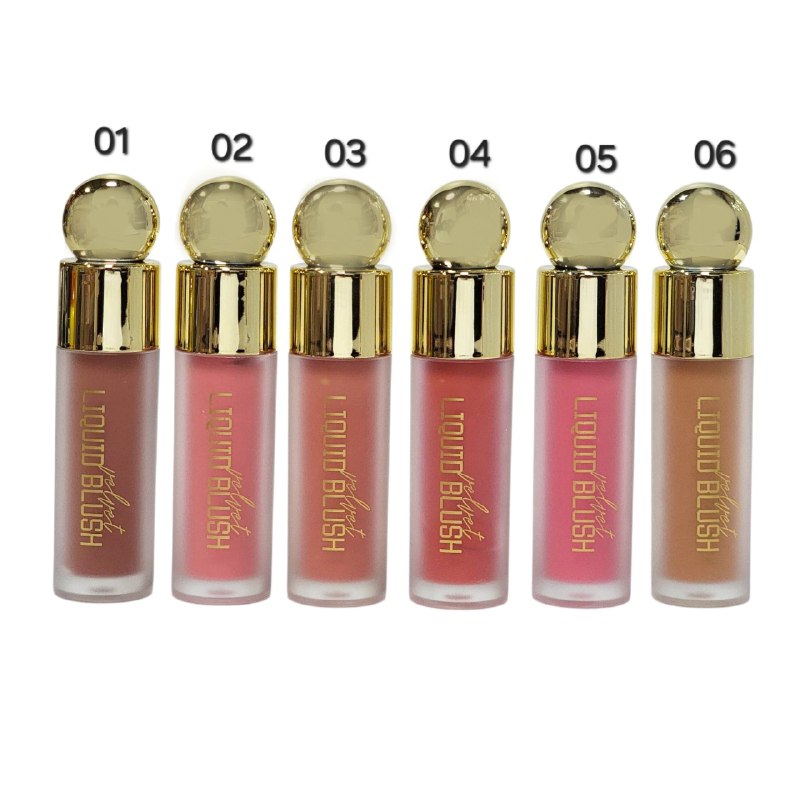 BLUSH LIQUIDO ACABADO MATTE FRESCO KISS BEAUTY 7ML DUPE DE RARE BEAUTY