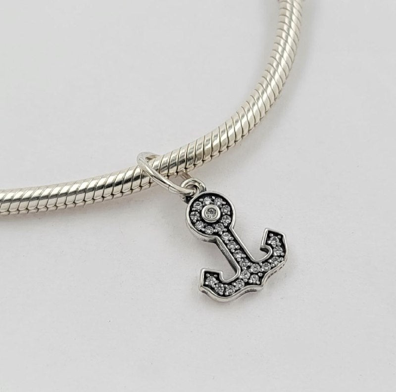 PCHARM4087 FORMA DE ANCLA PANDORA PLATA 9.25