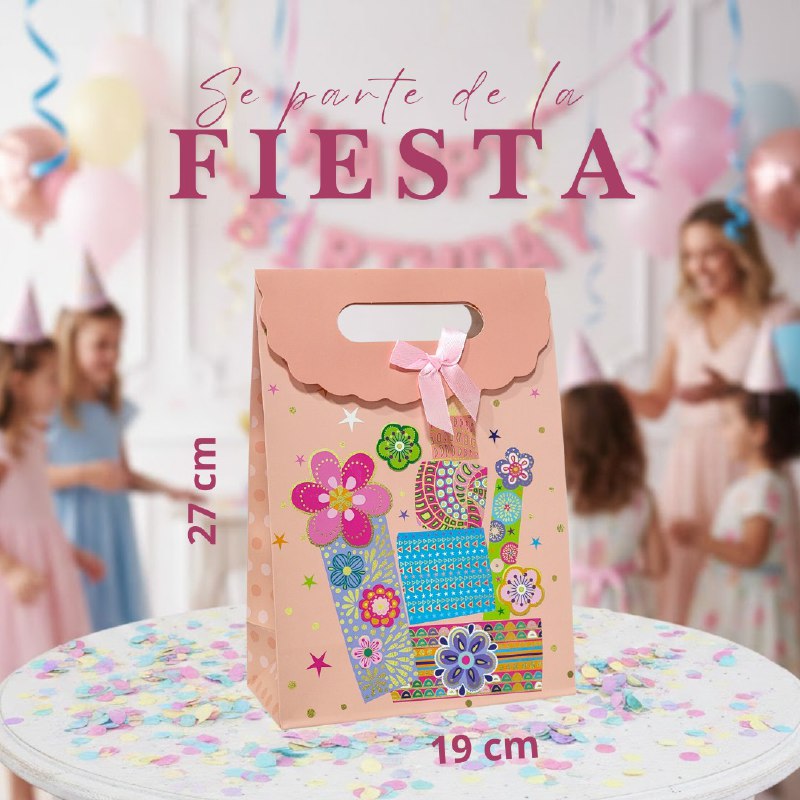 BOLSA DE REGALO MEDIANO 19X27CM