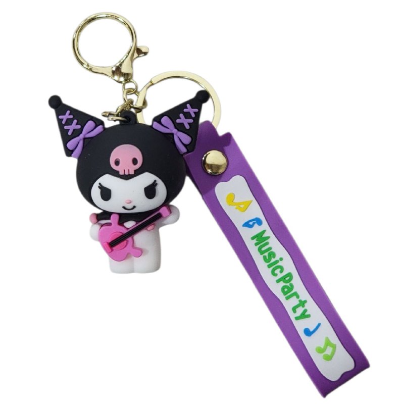 LLAVEROS DE MY MELODY Y KUROMI 6 ESTILOS DISPONIBLES