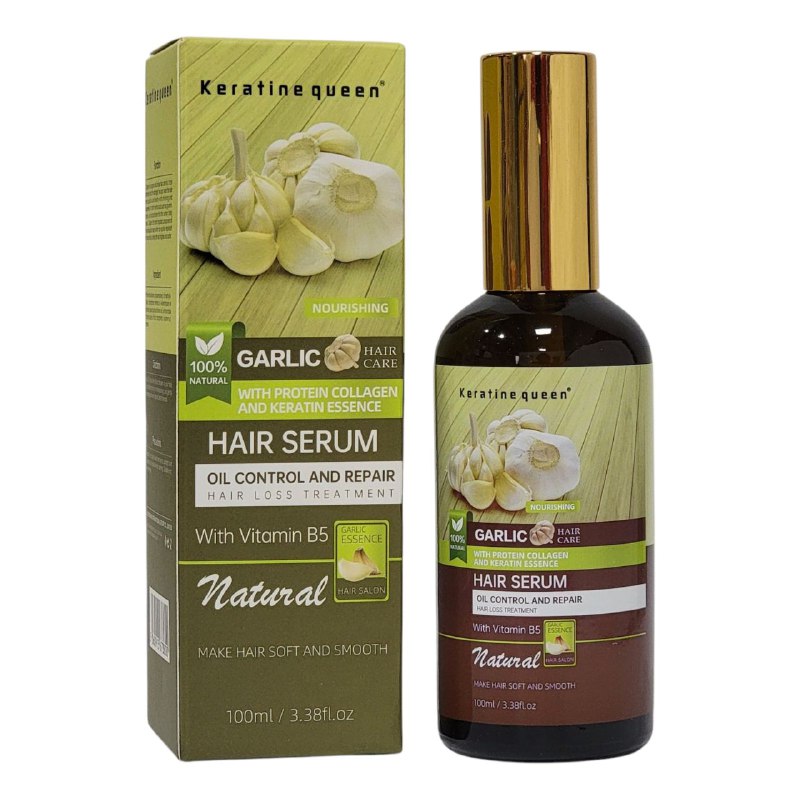ACEITE PARA EL CABELLO, 100 ML SUERO CAPILAR CONTROL Y REPARACION DE GRASA, TRATAMIENTO PARA PERDIDA DEL CABELLO CON PROTEINA, COLAGENO Y ESENCIA DE KERATINA, CABELLO SUAVE Y LISO KERATINE QUEEN 100ML