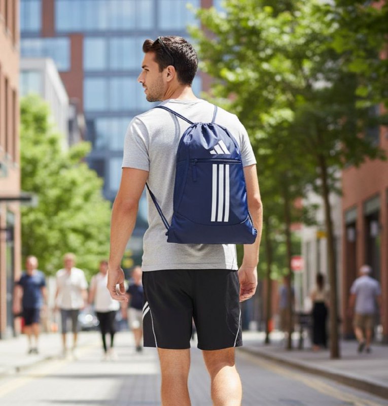 MOCHILA ORIGINAL CON CORDÓN ADIDAS