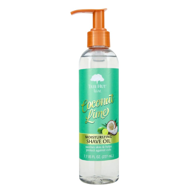 ESPUMA DE AFEITAR EN GEL ACEITE HIDRATANTE DE LIMA Y COCO TREE HUT 227ML