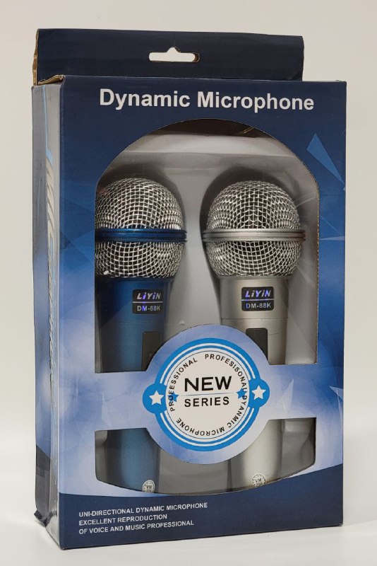 MICROFONO NAVIDEÑO DE KARAOKE EN DUO DINAMICO PROFESIONAL ALTA TECNOLOGIA DYNAMIC MICROPHONE