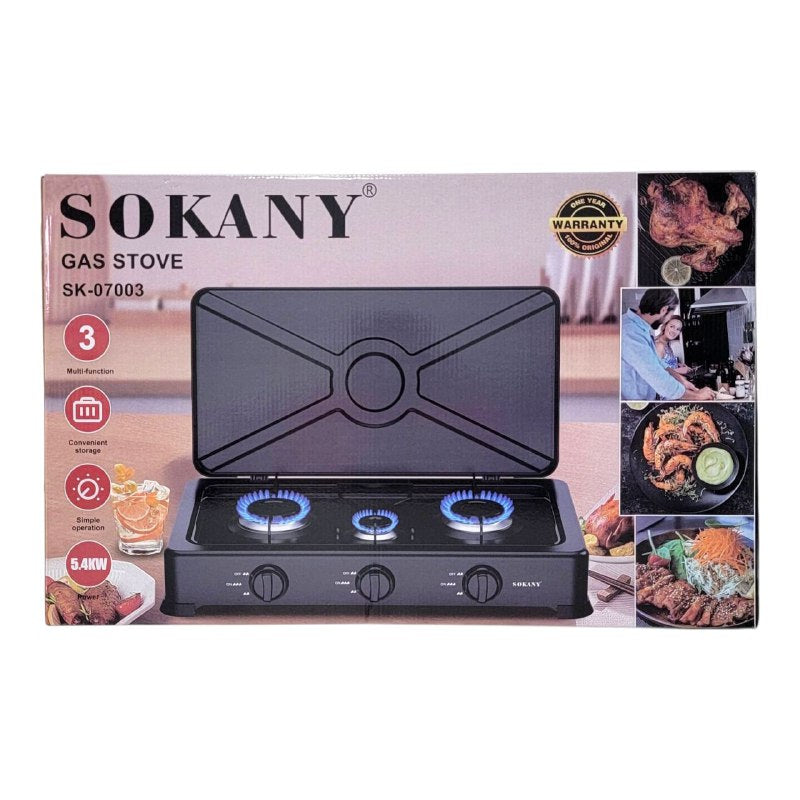 MAQUINA ESTUFA DE GAS SK-07003 SOKANY