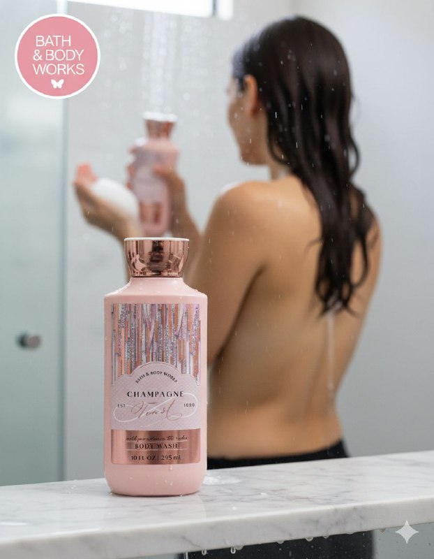 BATH & BODY WORKS GEL DE DUCHA CHAMPAGNE EST TOAST 1990 295ML