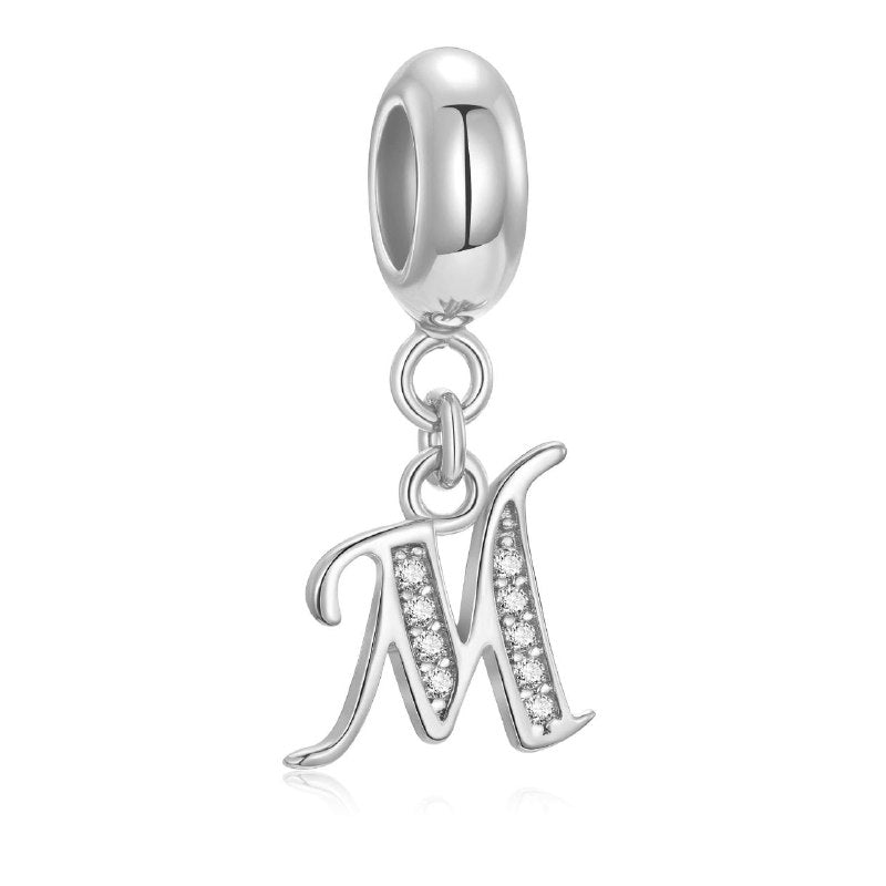 PCHARM4056$M LETRA M PANDORA PLATA 9.25