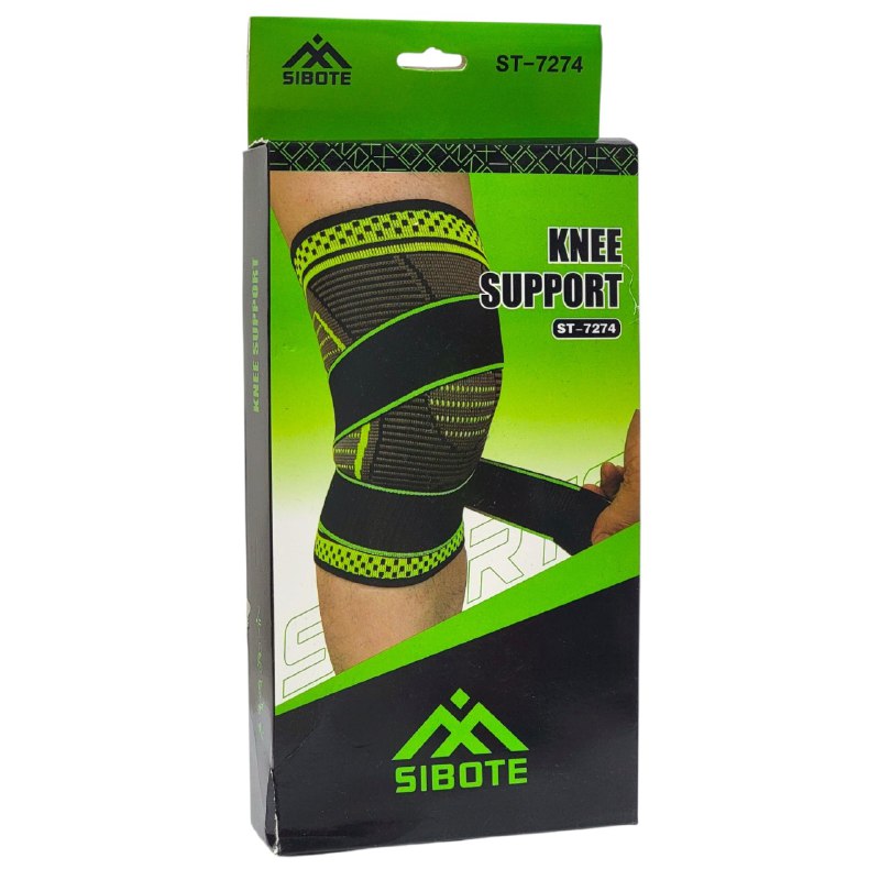 PROTECTOR SOPORTE PARA LA RODILLA, RODILLERA ELASTICA DE USO DIARIO SIBOTE ST-7274