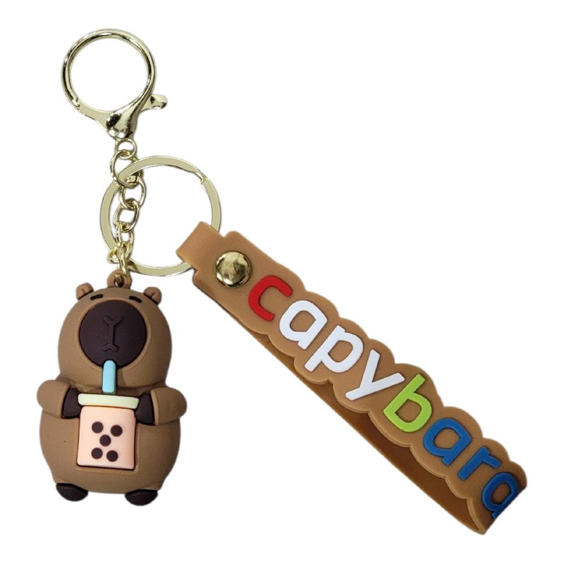 LLAVEROS DE CAPIBARA,CAPYBARA, 5 ESTILOS DISPONIBLES