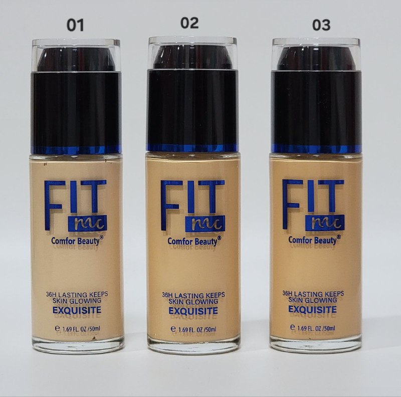 BASE DE MAQUILLAJE 36H DE DURACION, PIEL BRILLANTE Y EXQUISITA COMFOR BEAUTY FIT MC 50ML