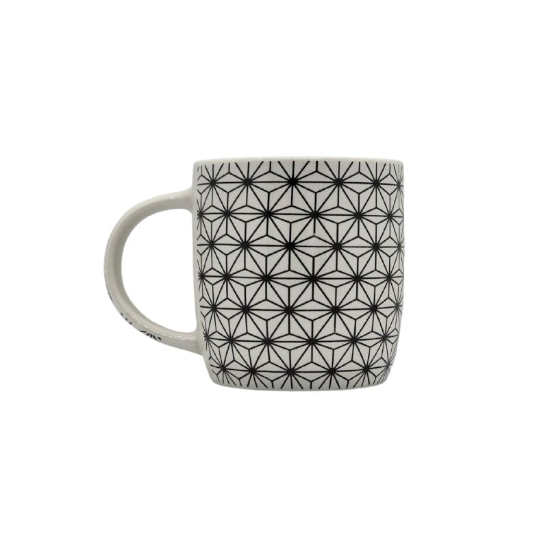 TAZAS DE CERAMICA DE ALTA RESISTENCIA CON ACABADO BRILLANTE Y DISEÑO ERGONOMICO 330ML, 9 ESTILOS