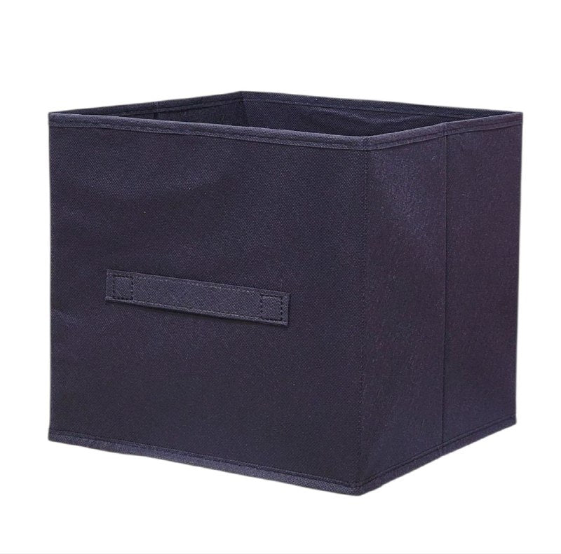 ORGANIZADOR CAJA DE ALMACENAMIENTO PLEGABLE, CESTA PARA LIBROS, JUGUETES, ROPA Y MAS CLOSET ESSENTIALS 26.7CMX27.9X26.7CM