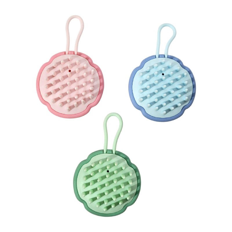 CEPILLO MASAJEADOR PARA EL CABELLO DE CERDAS CONICAS SUAVES