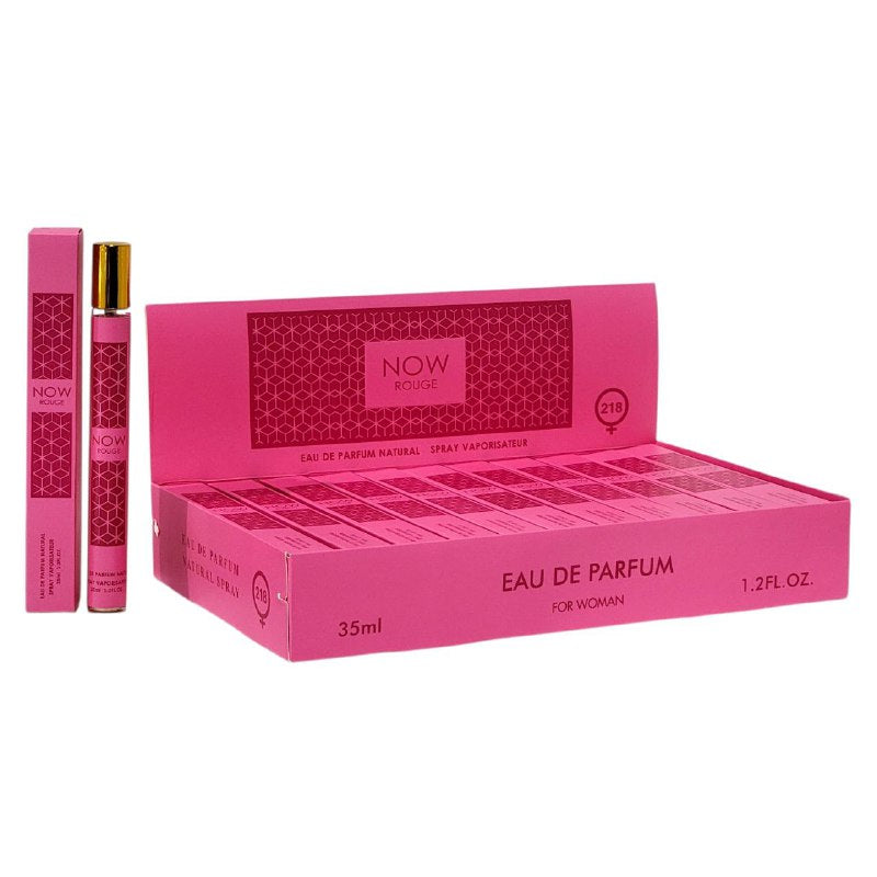 PERFUME EN TUBO PARA DAMA NOW ROUGE EDP 35ML (M)
