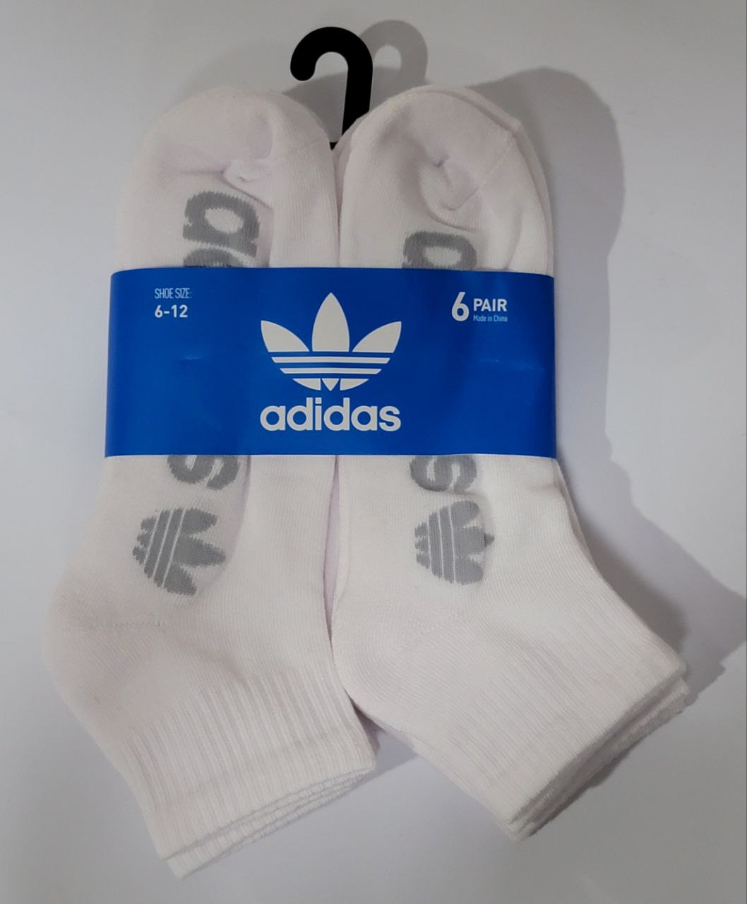 CALCETA TOBILLERA ORIGINAL ADIDAS 6 PARES