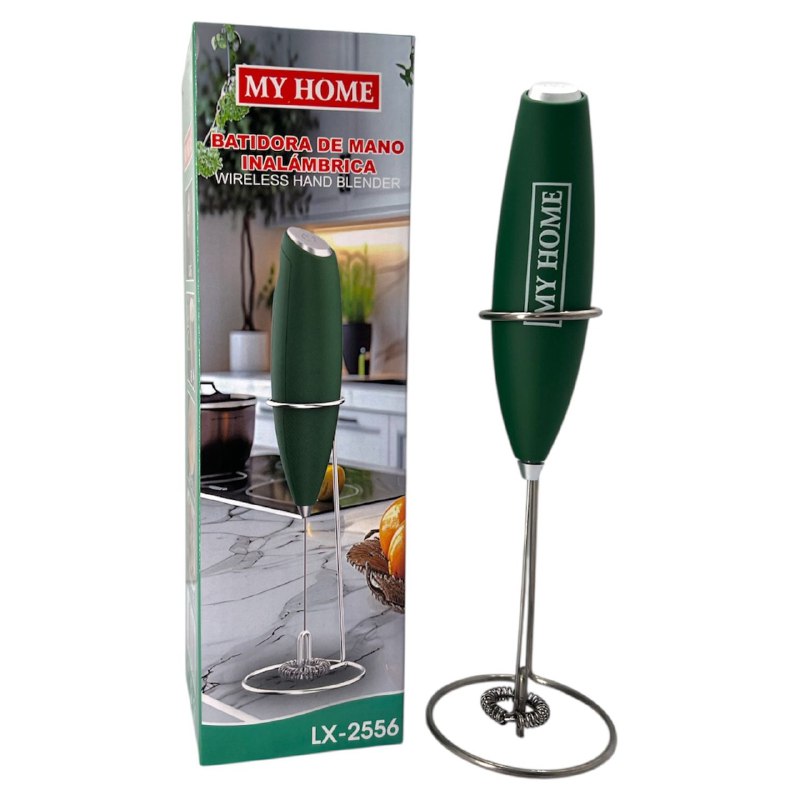 MAQUINA BATIDOR DE MANO INALAMBRICO MY HOME, 3 ESTILOS