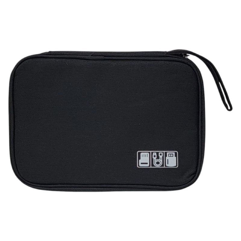 BOLSO ECONOMICO ORGANIZADOR DE CABLES O RELOJ IMPERMEABLE 4 COLORES TABU 25X19X2CM